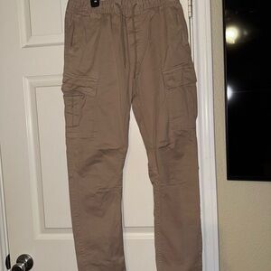 H&M Men's Beige Cargo Pants